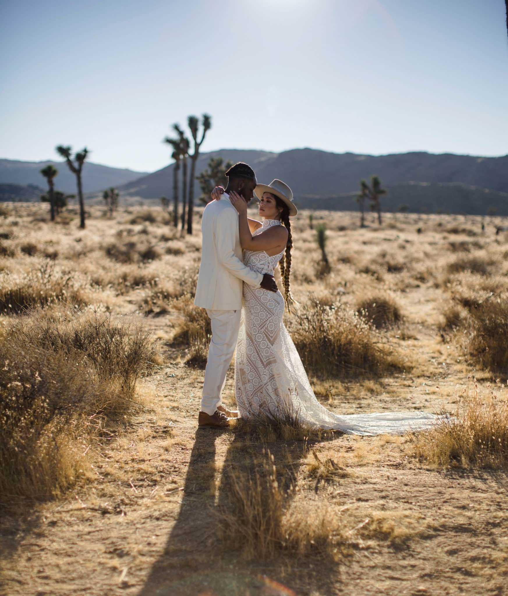 A couple chose to get married in a national park by a California elopement photographer, one of the best places to elope.