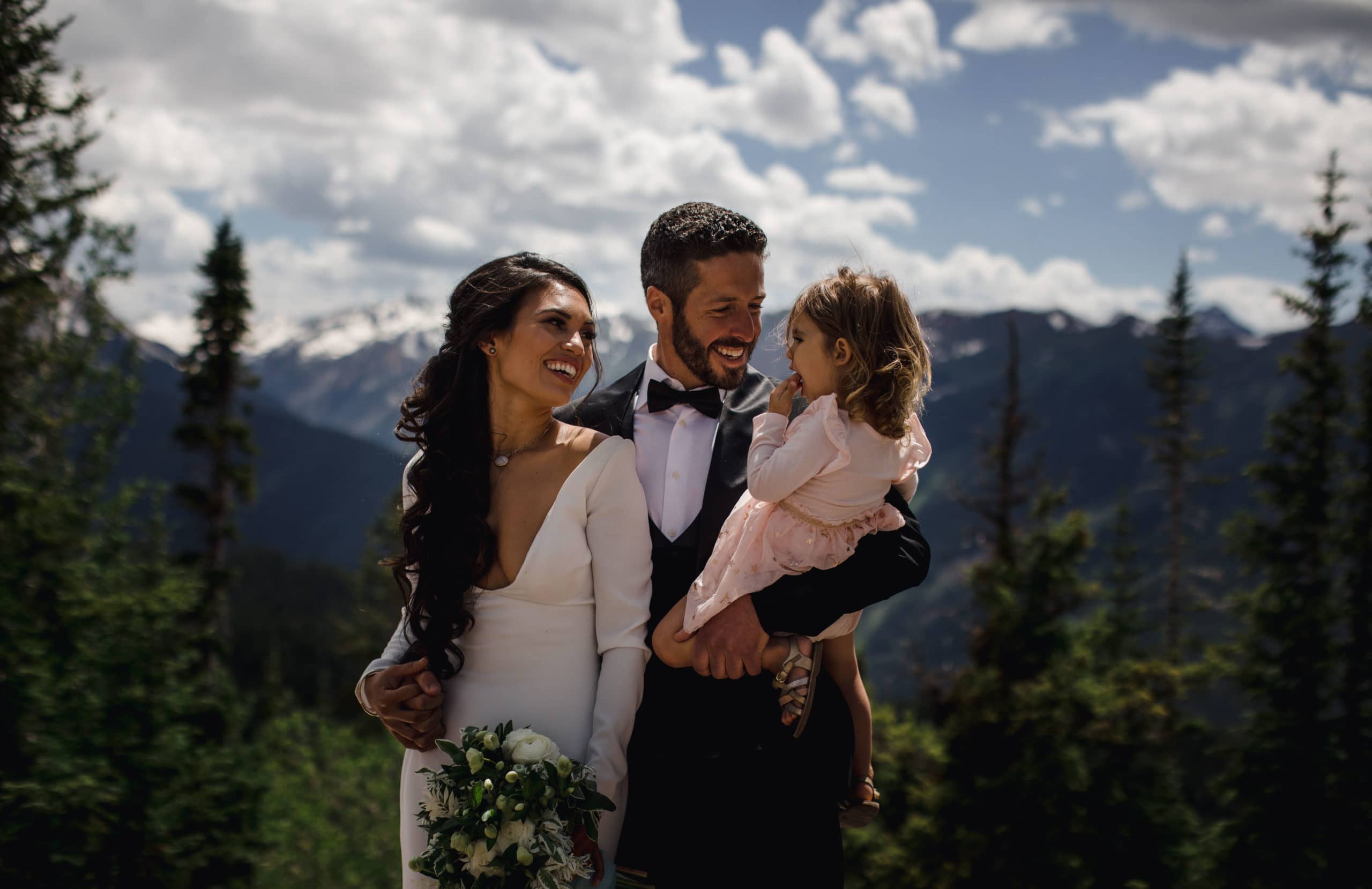 Eloping with children can really bring the whole family together to celebrate a union of two parents.