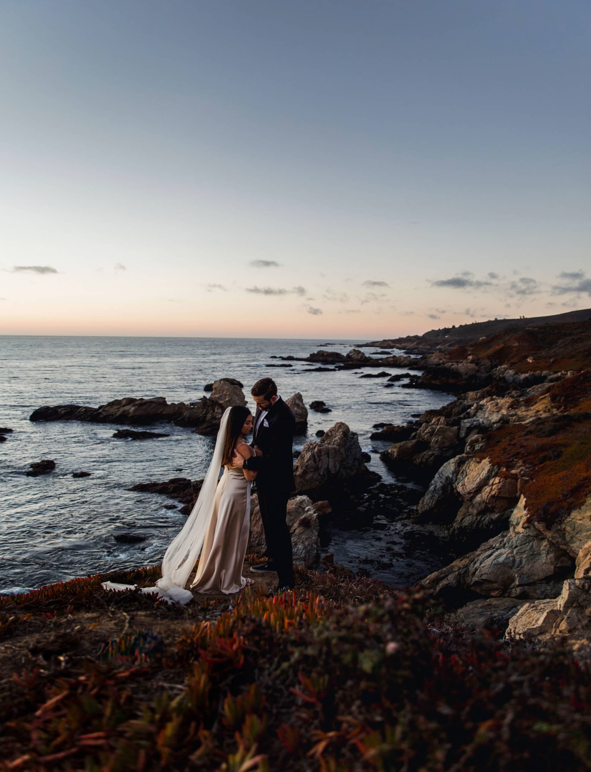 A wedding in Big Sur National Park also known as a California elopement.