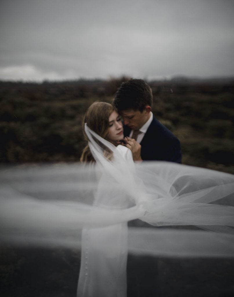 This couple decided after visiting Wyoming wedding venues that the best place for their wedding was at Grand Teton National Park.