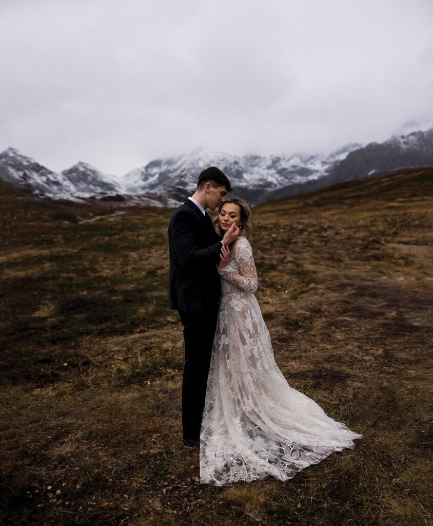 Consider an Alaskan destination wedding in Hatcher's pass if you love the mountains and wildlife.