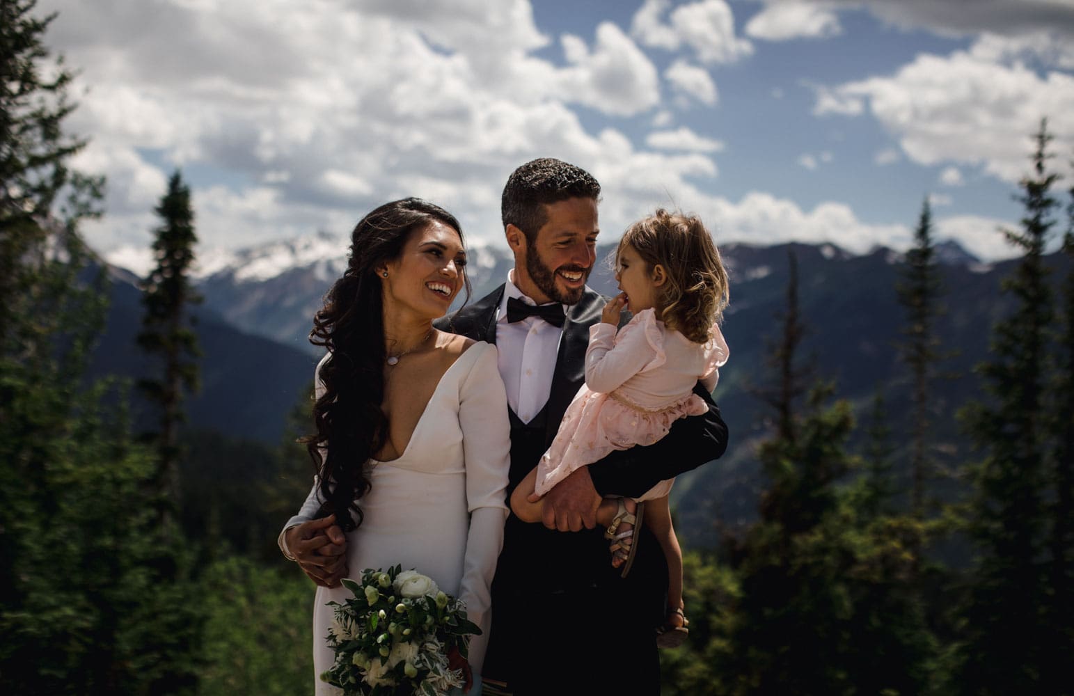 A family adventure elopement package can include the entire family.