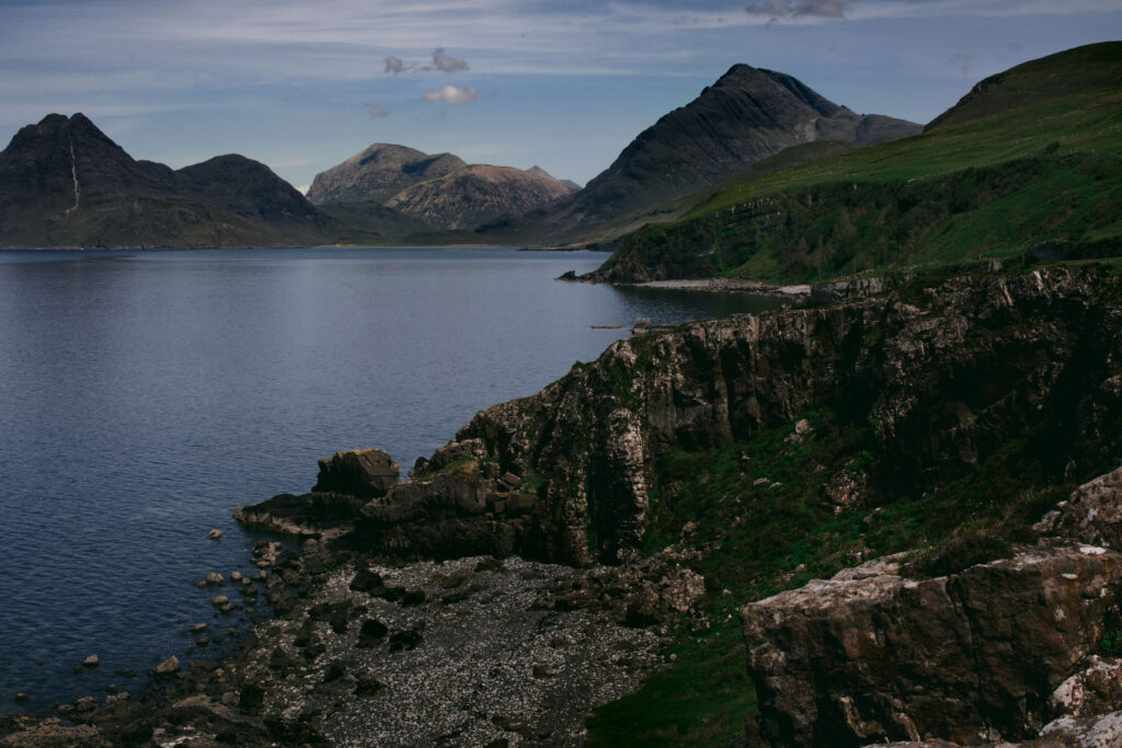 An elopement in Glencoe will have the most amazing landscape in the background.