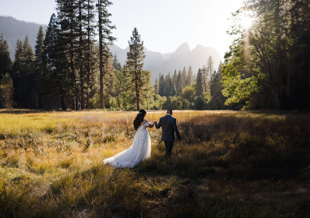 A great place to elope with family is Yosemite National Park.